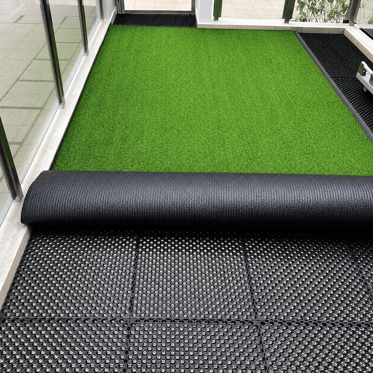 Artificial turf drainage planning