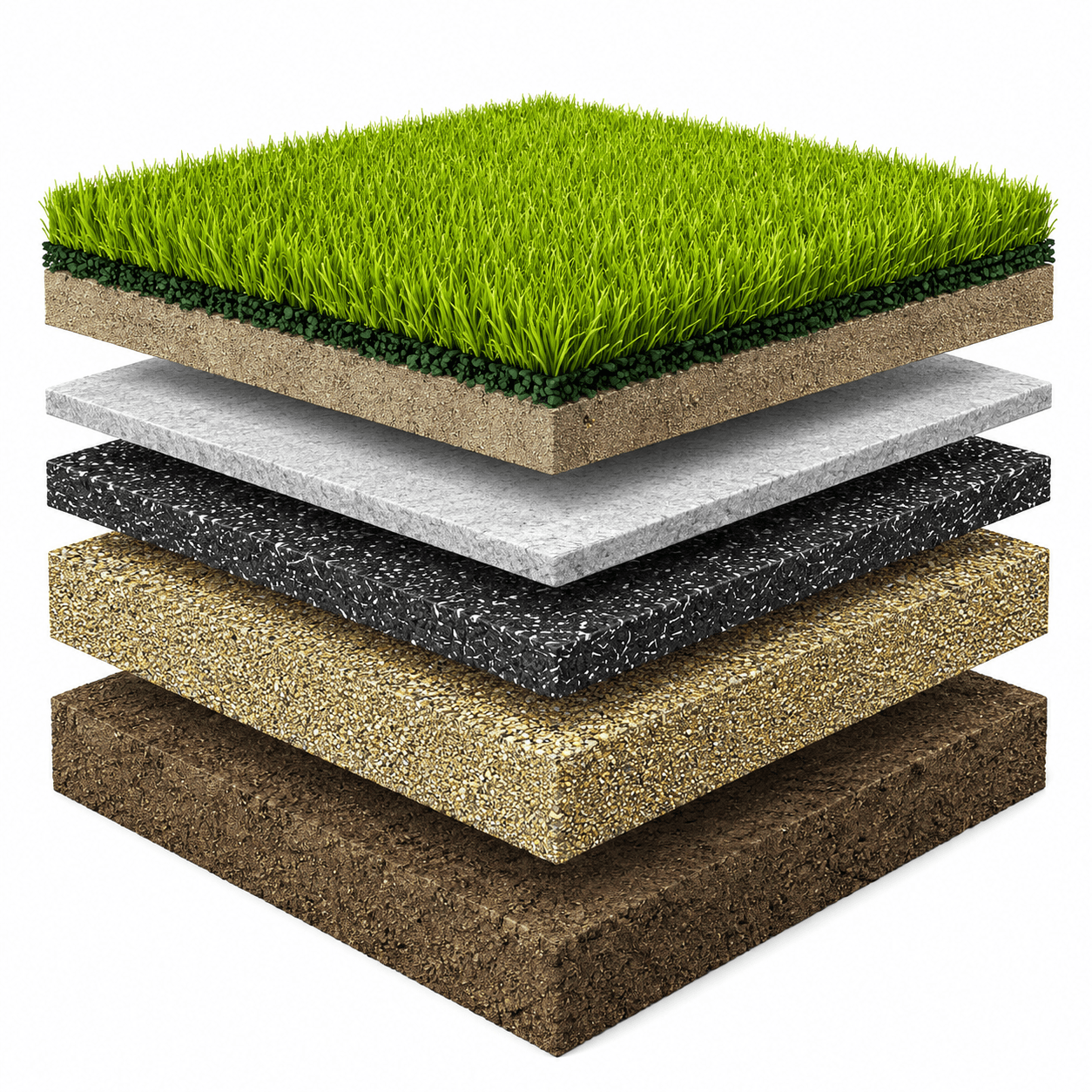Artificial turf base preparation