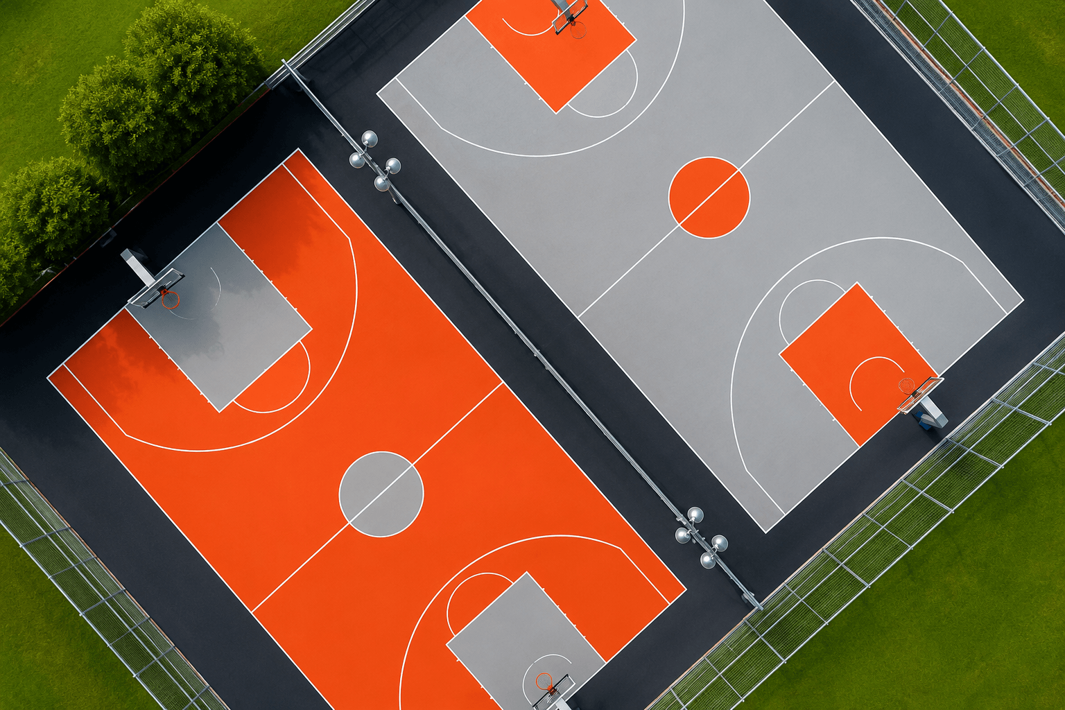 Rubflo sports court surfacing
