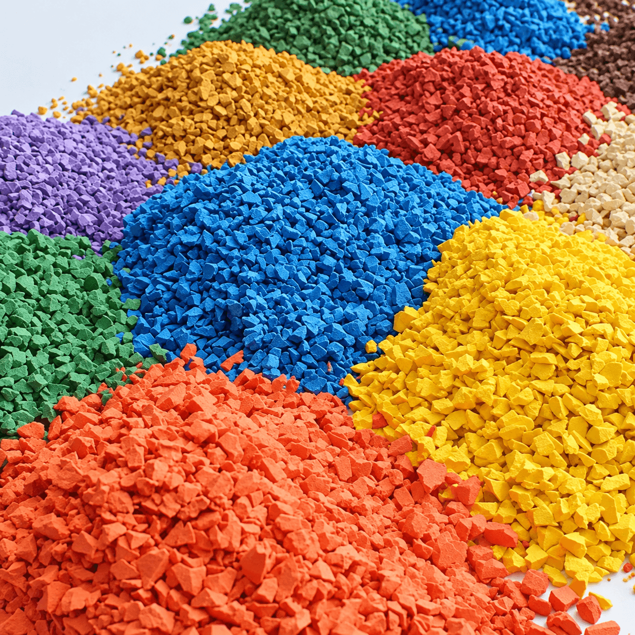 Playground EPDM and PU binder material quantity calculation