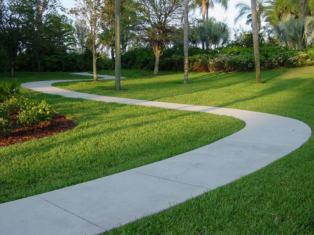 Artificial turf for landscape and walkways