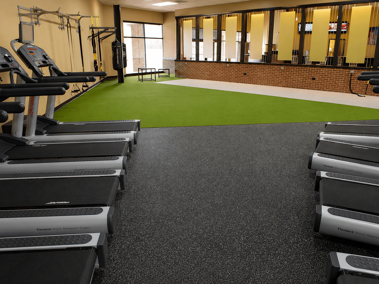 Rubflo gym flooring project at Urge Fitness in New Zealand