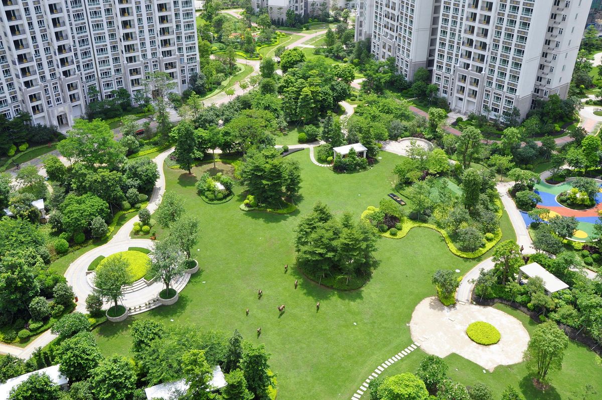 Chongqing Vanke landscape artificial turf project