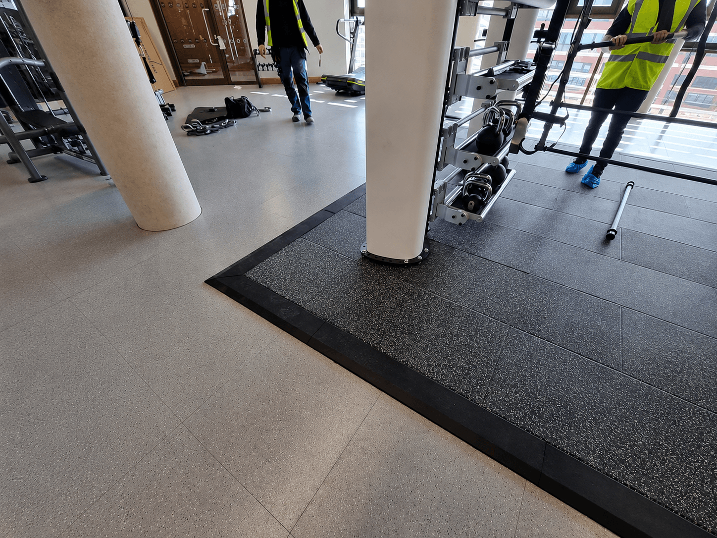 Rubber Tile Corners