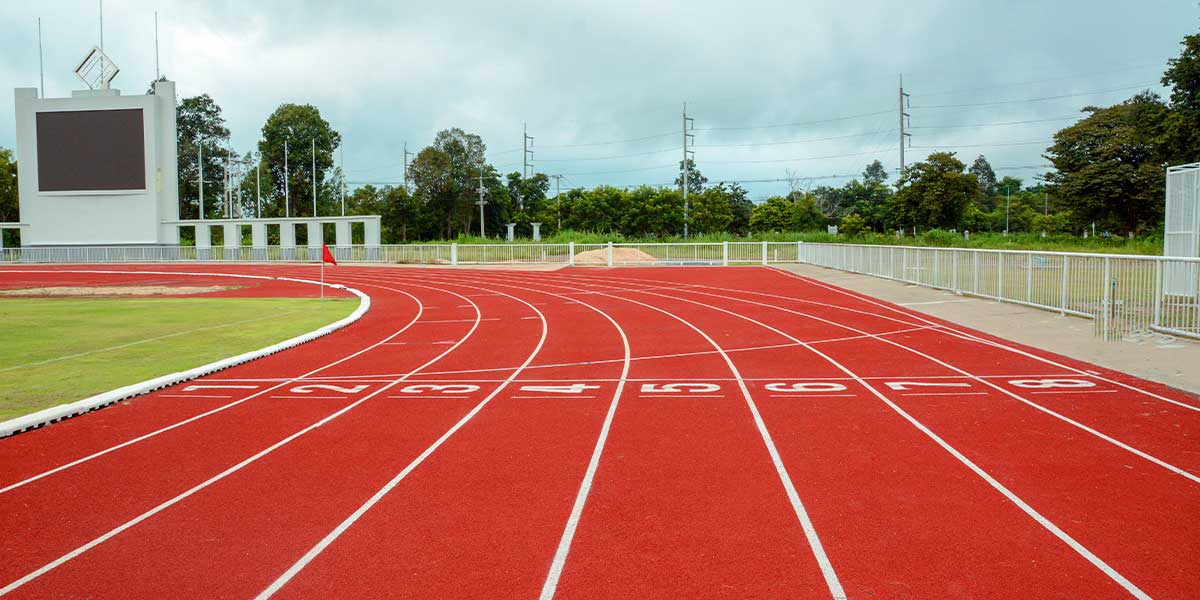 Shanghai Jiading Huangdu Middle School sandwich system running track project