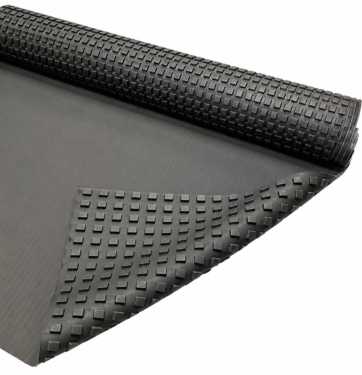 Rubflo waffle bottom rubber mat