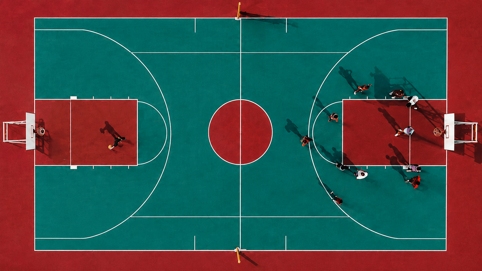 Rubflo Silicon PU sports court